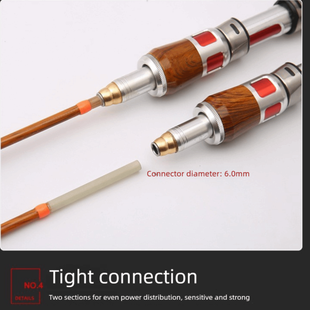 Fishing Rod Spinning - คันเบ็ดตกปลาแบบสปินนิ่ง 4 ท่อน คันเบ็ดตกปลาแบบ UL Power
