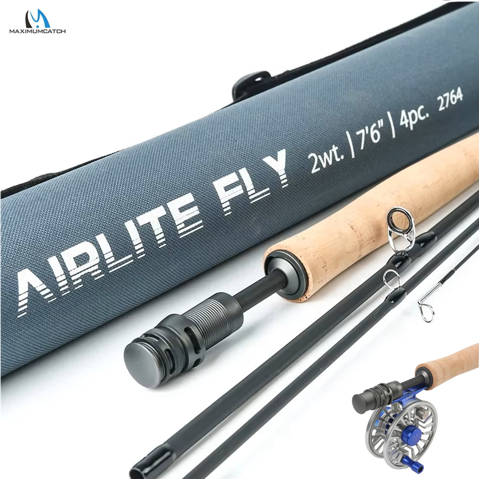 Fishing Rod Ice - คันเบ็ด MAXIMUMCATCH 7.5-10 ฟุต 2/3WT Airlite