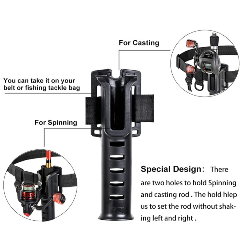 เข็มขัดคาดเอวสำหรับตกปลาแบบปรั - Fishing Rod Travel บทวิจารณ์และราคา