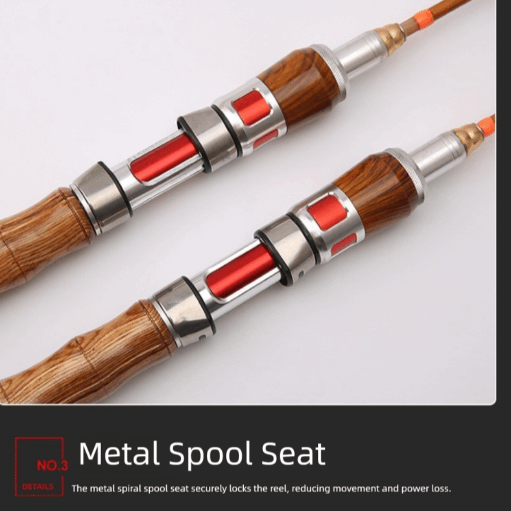 คันเบ็ดตกปลาแบบสปินนิ่ง 4 ท่อน - Fishing Rod Spinning บทวิจารณ์และราคา