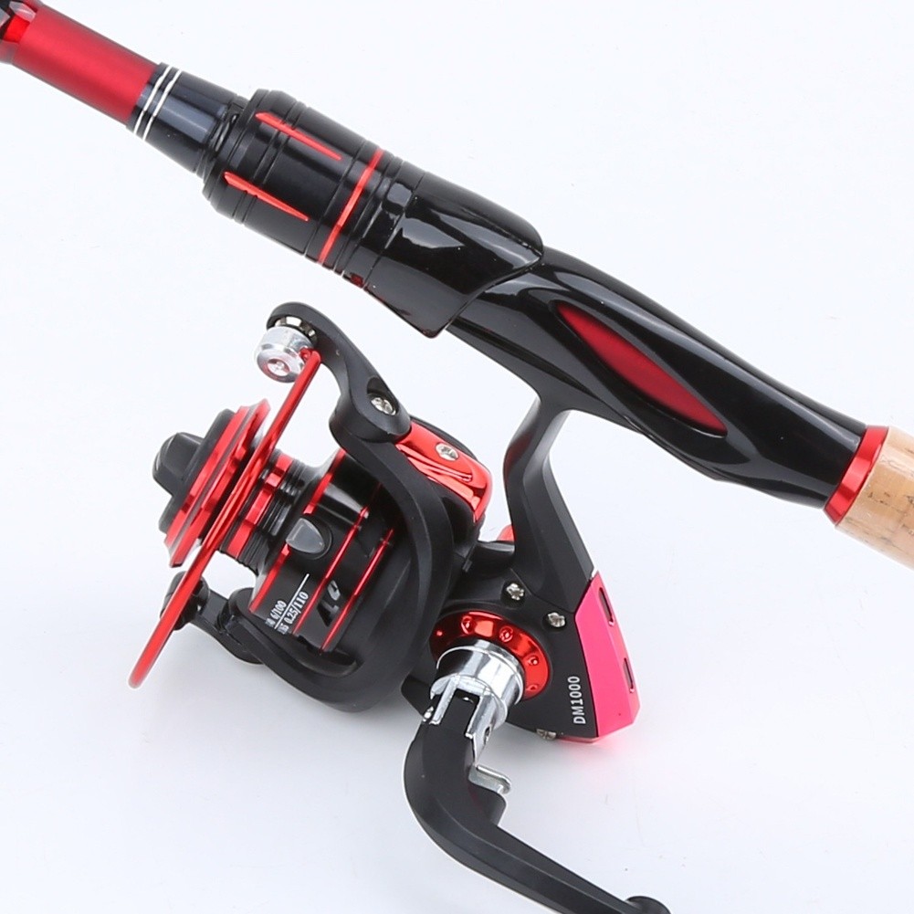 คันเบ็ดคาร์บอนไฟเบอร์น้ำหนักเบ - Fishing Rod Combo บทวิจารณ์และราคา