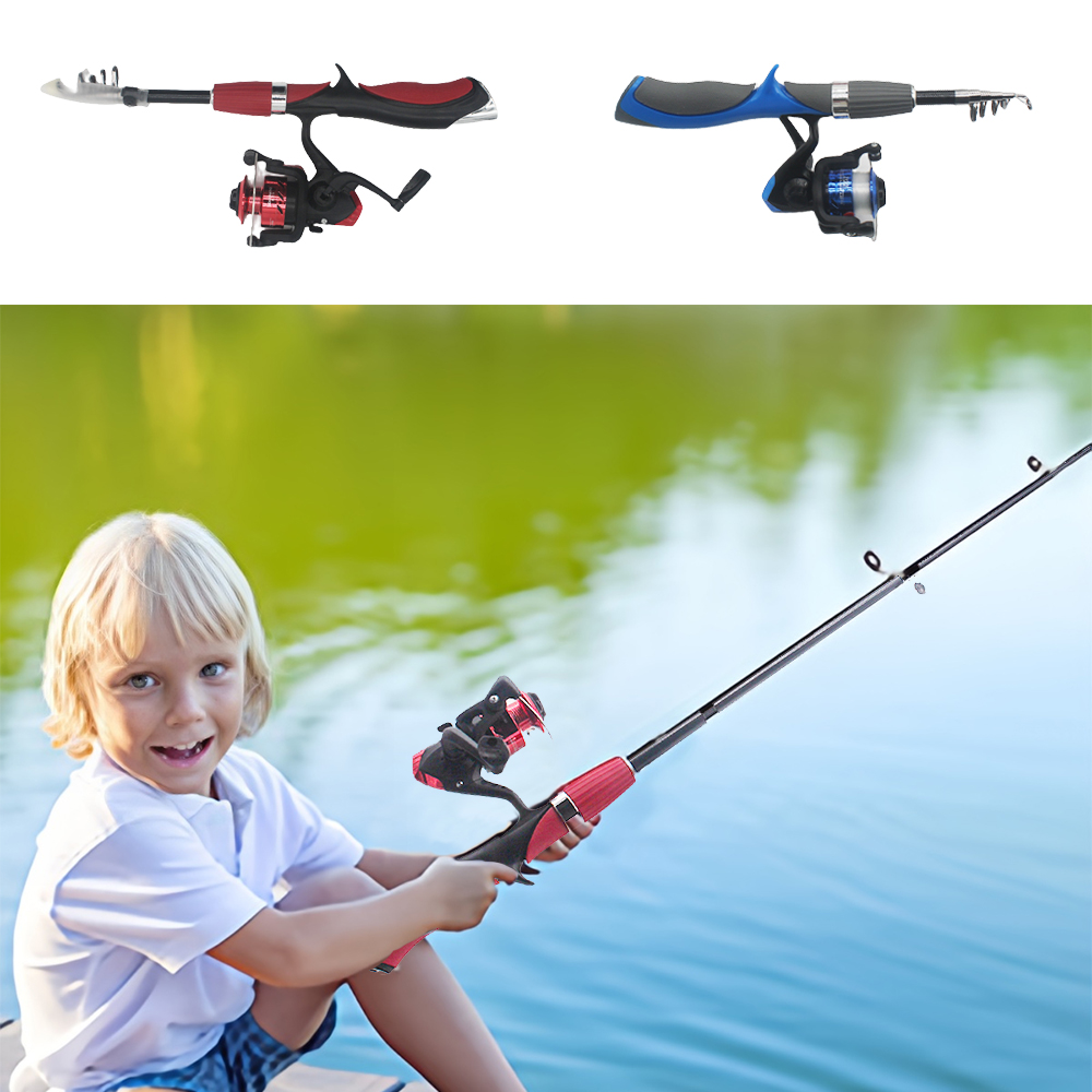 ชุดคันเบ็ดตกปลาสำหรับเด็กเบ็ดต - Fishing Rod Ice บทวิจารณ์และราคา