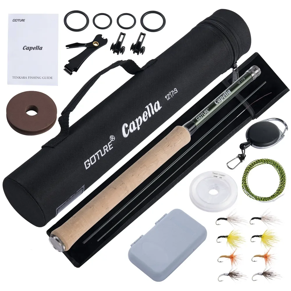 ชุดคันเบ็ดตกปลาแบบเท็นคาร่า Go - Fishing Rod Combo บทวิจารณ์และราคา